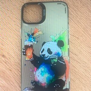 Casetify Multicolor Panda Phone Case